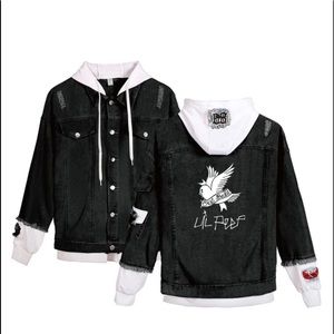 Lil peep crybaby denim jacket